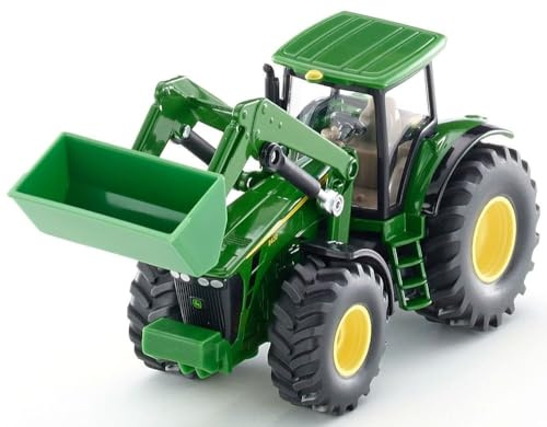 siku 1982, John Deere with Front Loader, 1:50, Metal,Plastic, Green, Multifunctional