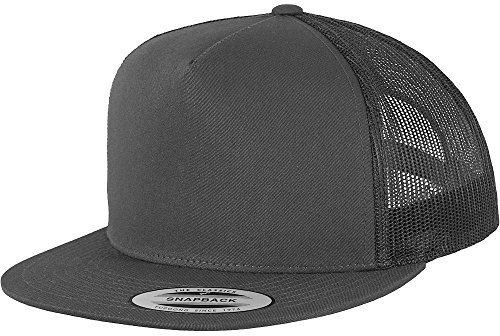 Flexfit Unisex muts classic trucker M tze, charcoal, Einheitsgröße EU