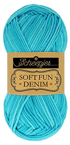 Scheepjes Scheepjes Softfun Denim-Garn 500, 1 x 50 g