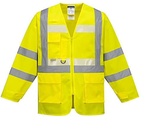 Portwest G475YERS Glowtex Executive Jacke, Größe S, Gelb
