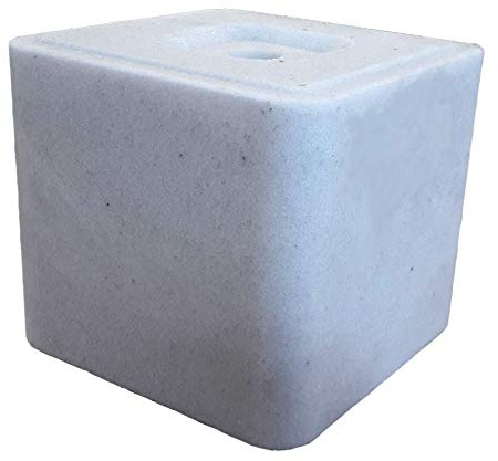 LanDixx Salzleckstein 10 kg für Rinder Schafe Wild Pferde Leckmasse Mineralleckstein