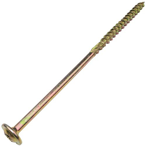 AERZETIX C48345 Vis à bois Ø5x120mm Lot de 100