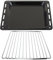 Spares2go - Teglia da forno con braccio di bloccaggio estensibile, compatibile con fornello SMEG