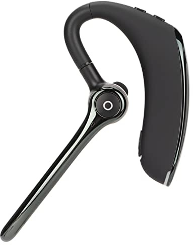 Oreillette Bluetooth, Casque Mains Libres sans Fil Enveloppant Les écouteurs Casque Bluetooth 5.0 à Oreille Unique avec Microphone Antibruit pour la Conduite, Le Bureau et Les Affaires