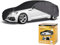 WALSER CarComfort Telo protettivo per auto Indoor Eco L, telo auto traspirante, copertura per auto per uso interno grigio/nero