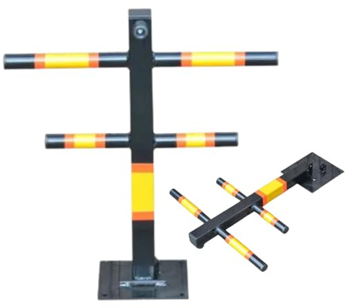 Anwicar – avstängningsstolpe T-form – parkeringsspärr – poller för parkeringsplats – avspärrning – parkeringsplats – parkeringsspärr hopfällbar