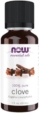 NOW Foods - Huile essentielle de clou de girofle | Arôme réchauffant pour le bien-être et soins naturels - 30 ml