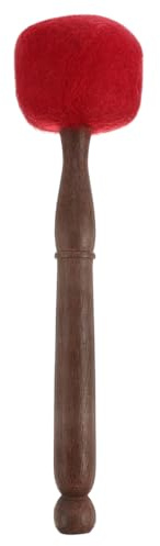 Vaguelly Wooden Mallet 11.02 in Sound Bowl Stick for Tibetan Singing Bowls Nepalese Singing Bowl Stick Gong Accessory for Meditation Yoga and Calm Atmosphere