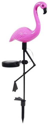Syfunlv Flamingo light, flamingo garden lights, LED flamingo solar light, 52.5 x 22 x 6.5 cm, IP55 waterproof, solar patio lamps outdoor, piece of flamingo garden decoration lights