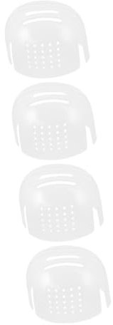 NIYANGLE 4pcs Protective Baseball Bump Cap Safety Hat Insert for Helmet Bump Cap Liners for Men's Helmets