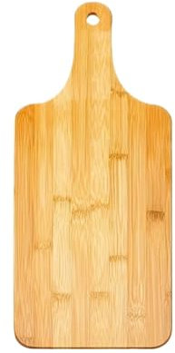 Cheeseboard Cutting Board with Handle Large Wooden Serving Board Kitchen Chopping Boards for Pizza Vegetables Meat for Parties(Large)