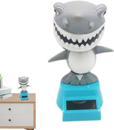 Generico Autodekorationen, hawaiianischer Armaturenbrett-Ornament 12 cm, kreative Cartoon-Figur, solarbetrieben, automatisches Tierzubehör