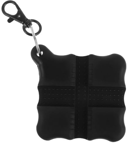Healeved Extractor de Flechas Portátil para Tiro, Herramienta Antideslizante Almohadilla de Silicona Negra Cuadrada, Compatible Flechas de Carbono, Madera y Aluminio, Adecuado