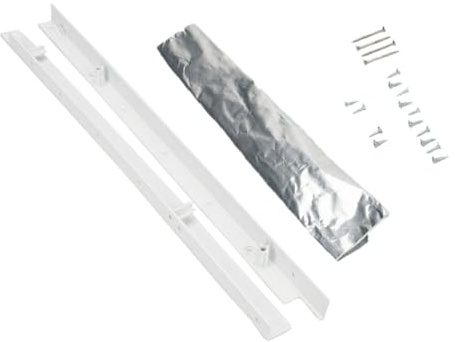 FIGEVIDA KIT CORNICE FISSAGGIO PORTA LAVASTOVIGLIE INCASSO ADATTO A CANDY 70030461