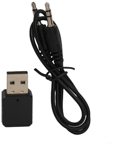Ricevitore audio, KN318 BT 5.1 Dual Output 3.5mm AUX USB Adattatore Wireless per Auto Casa Altoparlante Stereo Lettore Musicale
