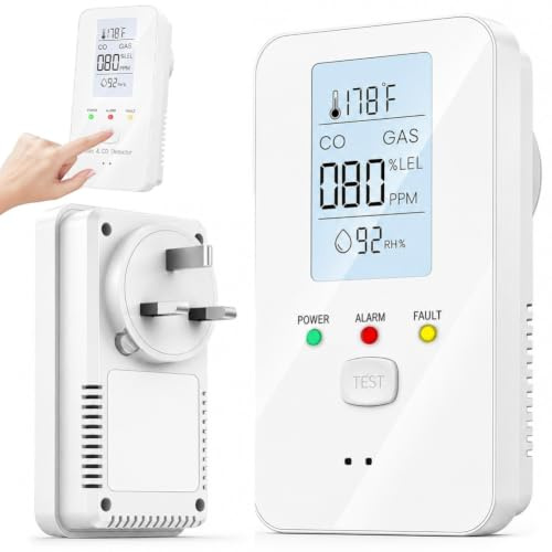 2026 New Steadfast Haven Professional 4-in-1 Detector, Multi Gas Detector