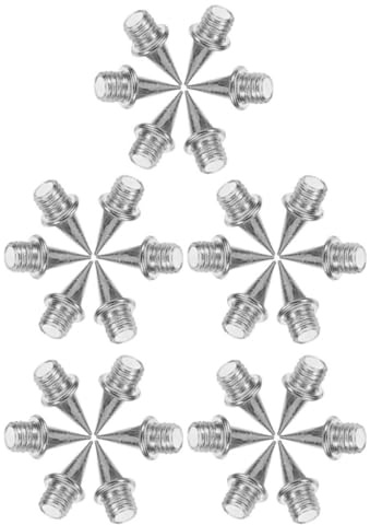 Hohopeti Clavos de Atletismo de Acero para Zapatillas de Sprint, 30 Piezas, 9,5mm, Sistema de Reemplazo Rápido, Ideales para Entrenamientos Intensos y Carreras de Velocidad