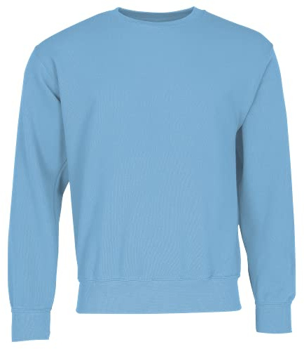 Fruit of the Loom - Klassisk tröja Set-In Sweat, Himmelsblå, M