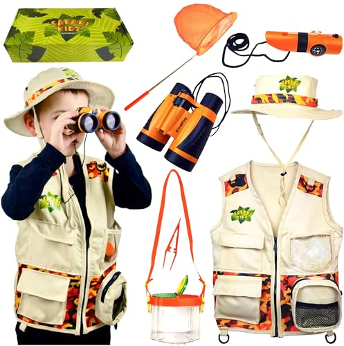 Kidz@Play Complete Orange Safari Bug Hunting Kit