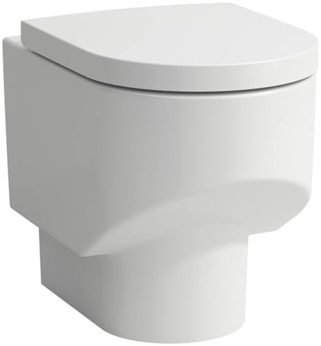 Laufen Sonar Stand-WC rimless, Tiefspüler, Abgang waagerecht oder senkrecht, Farbe: Snow (weiß matt)