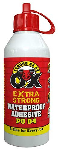 SDMAX Super Strong Glue Waterproof Adhesive Multipurpose for use on glass, metal, stone, wood, Safe and Durable, and much more! PU D4 (A Glue for Every Job) - 250 Gram