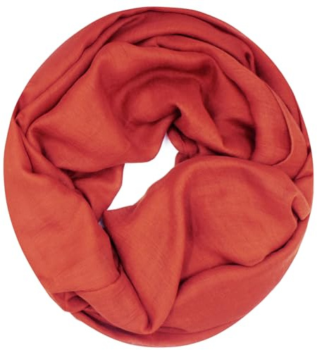 Gloop Damen Loop Schal Schlauchschal, leichter Langschal Schlauchschal