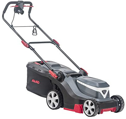 AL-KO Elektro-Rasenmäher 32.2 E Comfort, 32 cm Schnittbreite, 1200 W Motorleistung, Kunststoffgehäuse, angenehmer Doppelschalter, für Flächen bis 250 m², zentrale 6-fache Schnitthöhenverstelllung