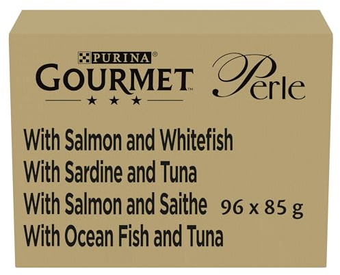 Gourmet Perle Seaside Duo in Gravy Cat Food 96x85g