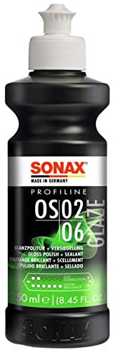 SONAX PROFILINE OS 02-06 (250 ml) als All-in-one-Politur mit Schnellversiegelung für Hand- & Maschinenanwendung, Art-Nr. 02471410
