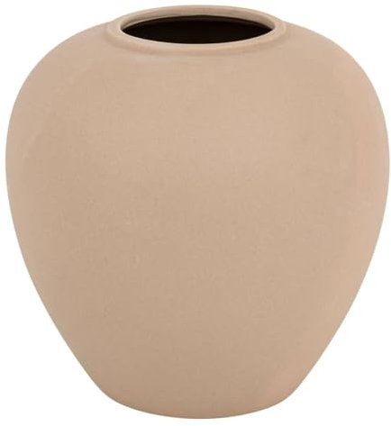 ATMOSPHERA CREATEUR D'INTERIEUR - Rily vaso a sfera in ceramica rosa chiaro h22cm