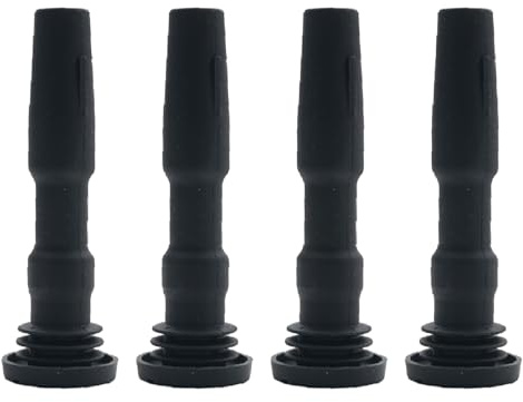 Hoypeyfiy 04C905110E Zündspule Gummistiefel Stecker für A1 8X A3 8V Golf 7 Beetle 5C für Passat B8 Polo 6R UP Citigo Fabia 3 Octavia 5E Rapid Ibiza 6J Leon 5F Mii 1.0 1.2 1.4 1.6 04E905199E