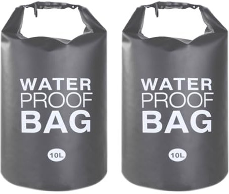 Lot de 2 Poids d'Escalier en PVC 250D pour Piscine, Système d'Entrée Imperméable pour Échelle de Piscines Hors Sol, Gris