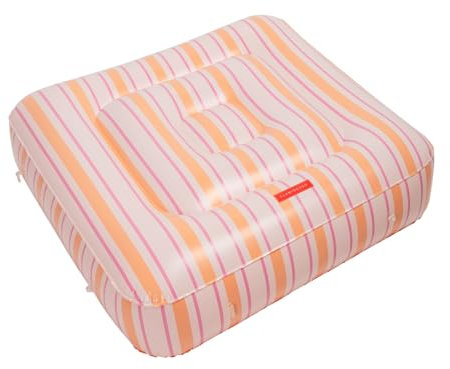 Flamingueo Materassino Mare - Gonfiabile Mare, Gonfiabili Piscina, Poltrona Gonfiabile, Materassino Gonfiabile Mare, Lettino Piscina (25 x 90 x 90 cm)