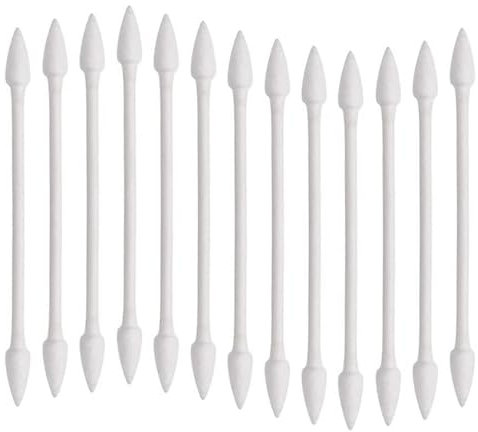 Pointed Tip Cotton Swabs, 800 Count Double Precision Tips with Paper Stick, Cotton Buds for Makeup, Personal Care, Crafts
