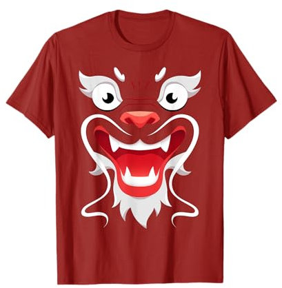 Costume de tête de dragon Nouvel An chinois du dragon 2024 T-Shirt