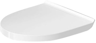 Duravit No.1 WC-Sitz Compact, 369x433mm, abnehmbar, weiß hochglanz, ohne Absenkautomatik, 0026110000