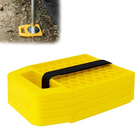 Almohadilla Para Gato De Caravana, Almohadilla De Gato Estabilizador RV, Bloque De Nivelación De Gato, Placas De Soporte Para Caravanas, Bloques Niveladores Para Autocaravana