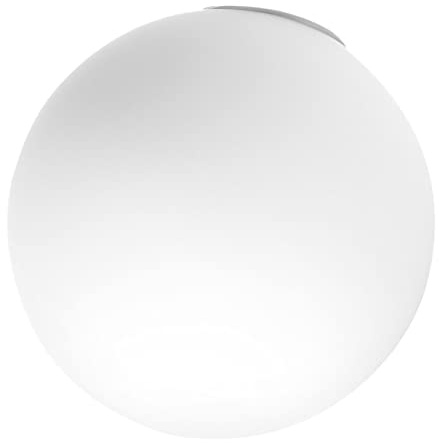 DECOMELODY Lámpara De Pantalla Redonda De Acrílico Tulipa Globo Para Iluminación Interior Esfera De Luz De Fijación Fácil Para Salón y Dormitorio