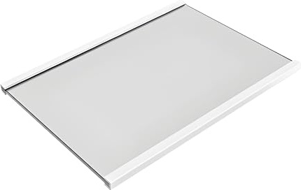 HMBEST Freezer Glass Shelf Replacement Compatible with Haier Refrigerator, Fridge Tempered Glass Shelf,270 * 380