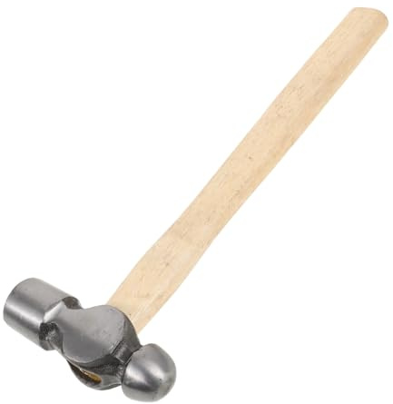 Operitacx Martillo de Carpintero Multiuso con Mango de Madera Antideslizante para Bricolaje y Construcción Herramienta Portátil de Acero Sólido para Trabajos Domésticos y Profesionales