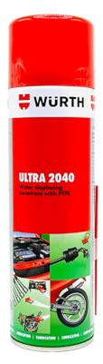 Wurth Ultra 2040 Lubricant, Penetrant and Water Displacer 500ml