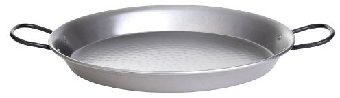 PaellaWorld 12001 Paella-Pfanne Stahl poliert Durchmesser 80 cm