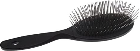 GROOM PROFESSIONAL Luxury Pin Dog Brush - Dog Grooming Brush for Dematting - Designed for Professional Use - Unique Rubber Cushion to Hold the Pins Firmly and Yet Still Flexible - 3cm