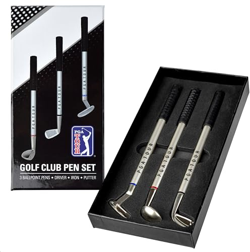 PGA Tour Golfstift-Geschenkset, 3-teilig, silberfarben