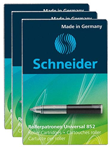 Schneider Tintenpatronen, 3Roller 852schwarz Box 5