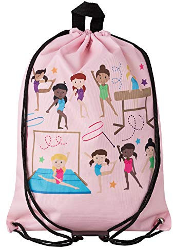 Aminata BALANCE Sac de gym pour enfant en nylon avec clip de poitrine et coutures renforcées.