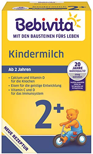 Bebivita Milchnahrung Kindermilch 2+, 4er Pack (4 x 500g)