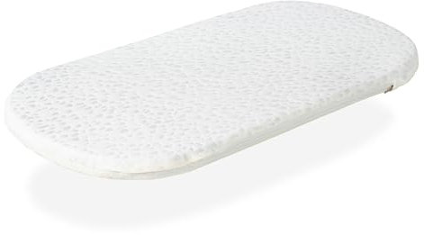 DORMISSIMO Stubenwagen Matratze 72x33 Höhe 3 cm 2 in 1: Matratze für Kinderwagen, Babywanne, Wiege + Matratzenschoner - Herausnehmbar, Perforierter Schaumstoffkern und Atmungsaktiv