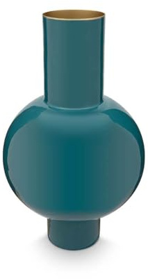 Pip Studio Metall Vase Dunkelgrün 40cm