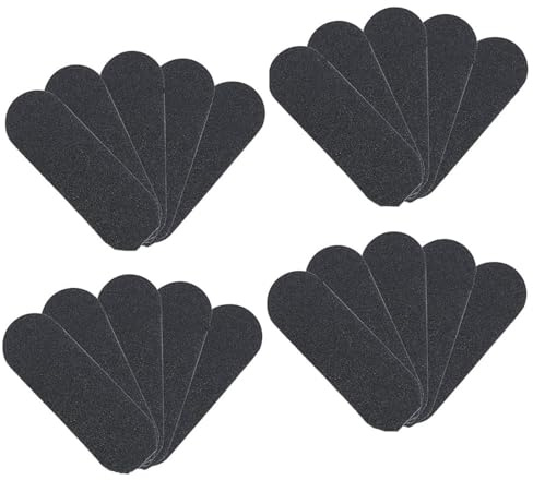 CAASFOOY Ricambio per Pedicure, 20pcs Ricariche per File di Pedicure,ricambi raspa pedicure, Carta Vetrata Ricarica Raspa Ricambio Carta Abrasiva per Pedicure Rasp